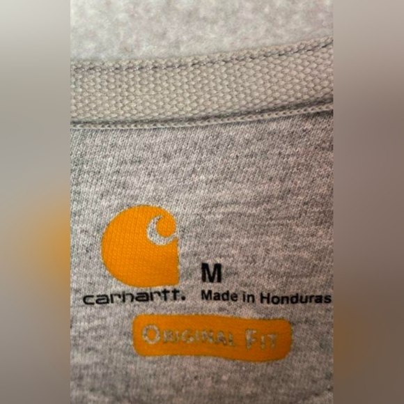 Carhartt Loose Fit Midweight Hooded Zip-Front Sweatshirt Size M MSRP $59.99 - Picture 6 of 7